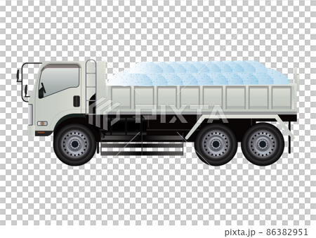 Dump truck and snow removal Dump truck and snow removal 86382951