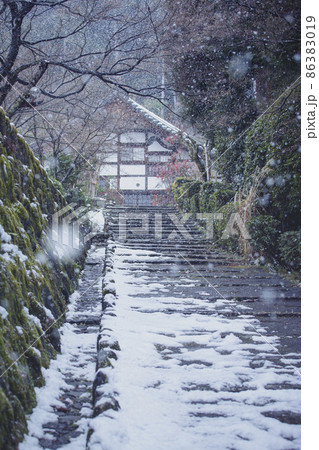 正伝寺の雪景色 正伝寺の雪景色 86383019