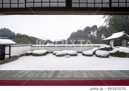正伝寺の雪景色 正伝寺の雪景色 86383026