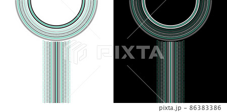 Ethnic Neckline Embroidery Graphics Fasion Design Ethnic Neckline Embroidery Graphics Fasion Design 86383386