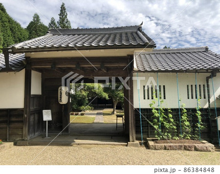 旧柳生藩家老屋敷長屋門 86384848