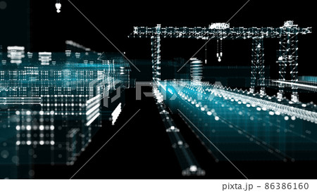 Industrial technology concept. Industry 4.0 Industrial technology concept. Industry 4.0 86386160