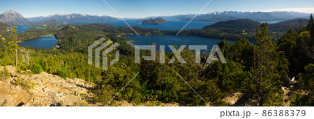 Lago Nahuel Huapi and Cerro Campanario Lago Nahuel Huapi and Cerro Campanario 86388379