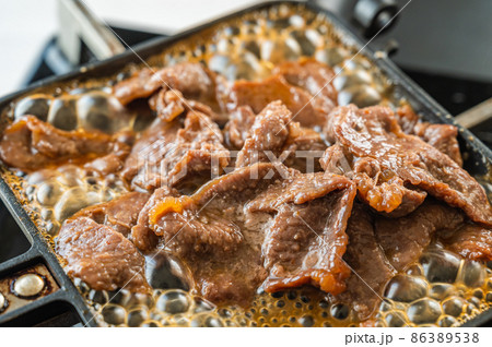 焼き上がったジンギスカン 86389538