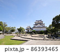 大阪府指定史跡の岸和田城 86393465