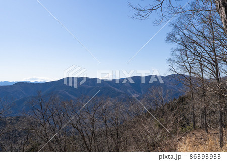 浅間嶺の展望台から見た富士山 浅間嶺の展望台から見た富士山 86393933