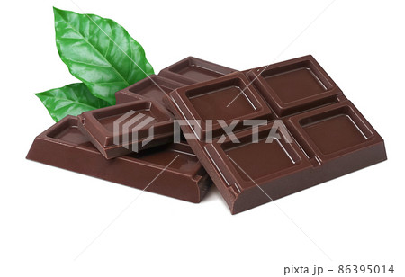 チョコレート イラスト リアル セット 86395014
