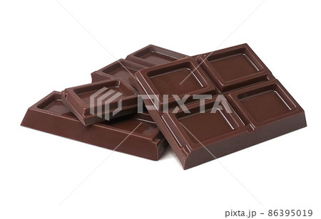 チョコレート イラスト リアル セット チョコレート イラスト リアル セット 86395019
