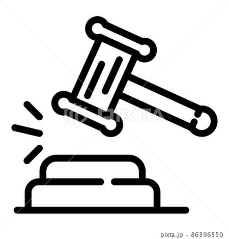 judge gavel icon