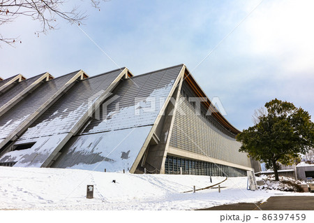 コンベンション施設　長野市オリンピック記念アリーナ　エムウェーブ 86397459