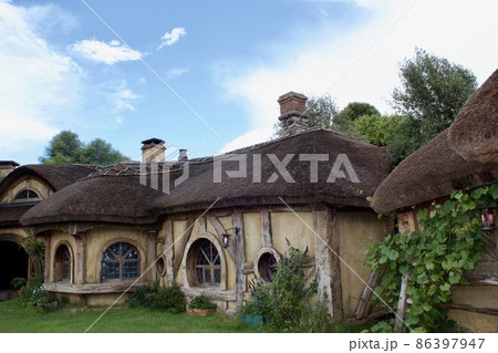 ホビトン　ムービー　セット　ツアーズ　ニュージーランド  Hobbiton New Zealand  86397947