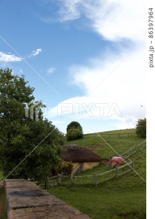 ホビトン　ムービー　セット　ツアーズ　ニュージーランド  Hobbiton New Zealand  86397964
