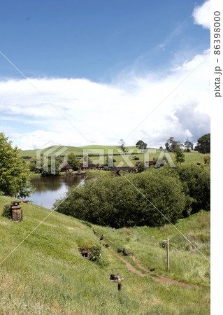 ホビトン　ムービー　セット　ツアーズ　ニュージーランド  Hobbiton New Zealand  86398000