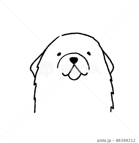 グレートピレニーズのイラスト 86398212