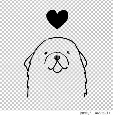グレートピレニーズのイラスト 86398214