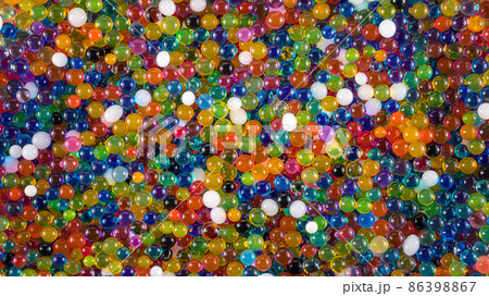 Colorful Water beads 86398867