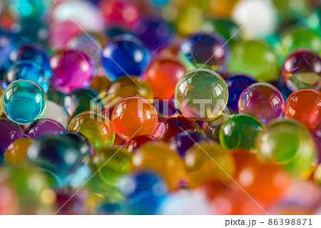 Colorful Water beads 86398871