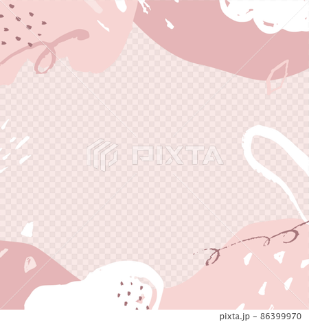 Pink / beige minimal abstract / hand-painted background design 86399970