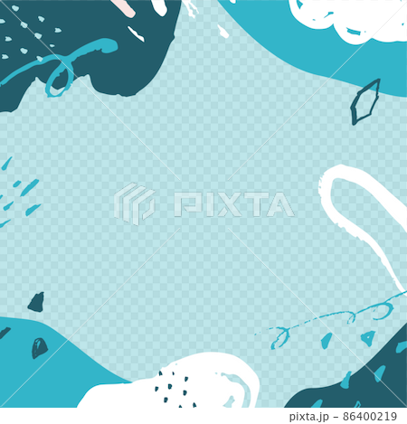 Light blue / blue minimal abstract / hand-painted background design Light blue / blue minimal abstract / hand-painted background design 86400219