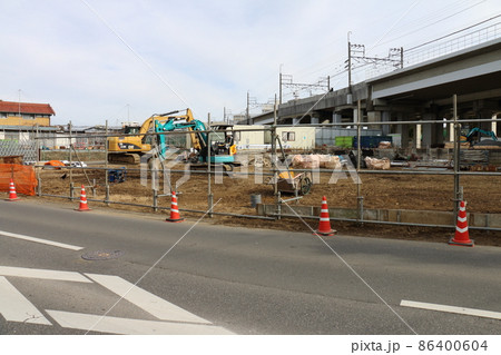 新京成線北初富駅前広場の整備計画 駅前広場入口整備 市道4号線 2022年1月 千葉県鎌ケ谷市初富 新京成線北初富駅前広場の整備計画 駅前広場入口整備 市道4号線 2022年1月 千葉県鎌ケ谷市初富 86400604
