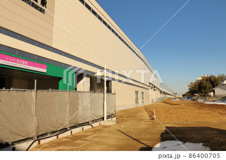 新京成線北初富駅前広場の整備計画　駅前広場入口整備　市道4号線　2022年1月　千葉県鎌ケ谷市初富 86400705