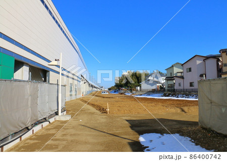 新京成線北初富駅前広場入口整備 市道4号線 2022年1月 千葉県鎌ケ谷市初富 新京成線北初富駅前広場入口整備 市道4号線 2022年1月 千葉県鎌ケ谷市初富 86400742