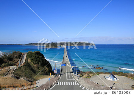 山口県下関市　角島大橋 86403008