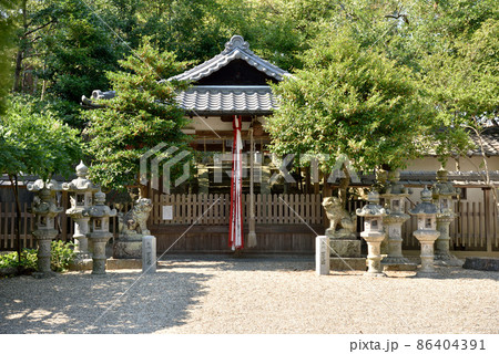 添御縣坐神社拝殿 86404391