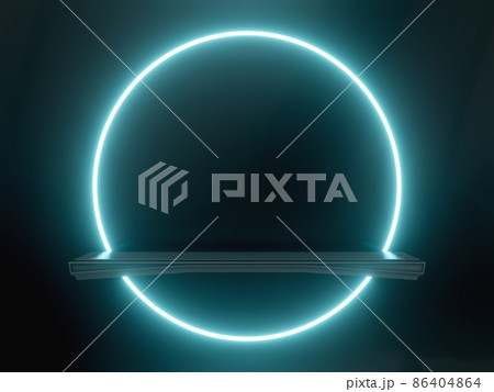 light circle display background 86404864