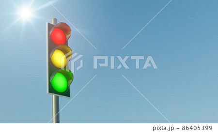 Traffic light symbol for German coalition of SPD, FDP and Greens Traffic light symbol for German coalition of SPD, FDP and Greens 86405399