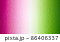緑とマゼンタのグラデーションによるポリゴン背景 86406337