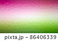 緑とマゼンタのグラデーションによるポリゴン背景 86406339