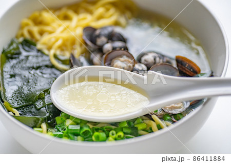 肝臓に優しいシジミラーメン 86411884
