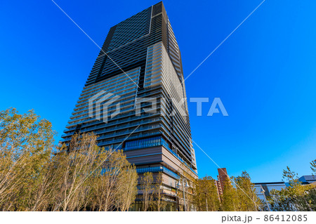 東京 江東区豊洲の都市風景 ブランズタワー豊洲 東京 江東区豊洲の都市風景 ブランズタワー豊洲 86412085