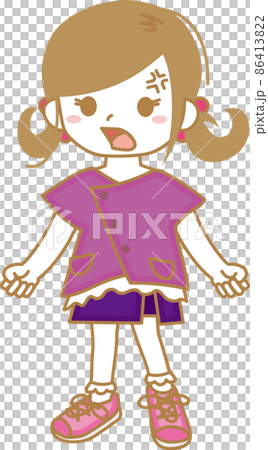 雙子姿勢時髦又生氣 86413822