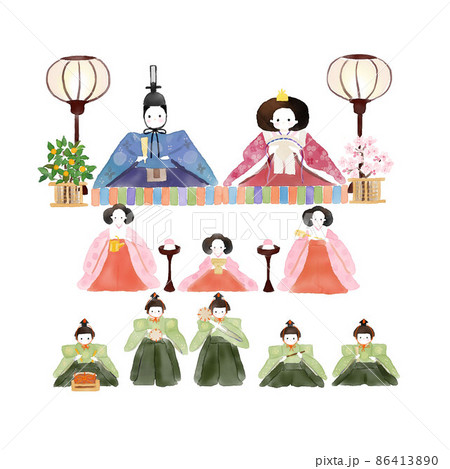 雛人形 86413890