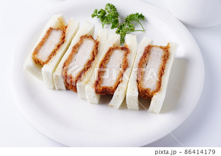 カツサンド　サンドイッチ 86414179