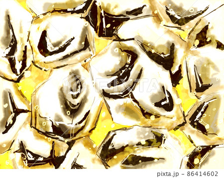 筆で描いたハイボールの拡大イラスト 筆で描いたハイボールの拡大イラスト 86414602
