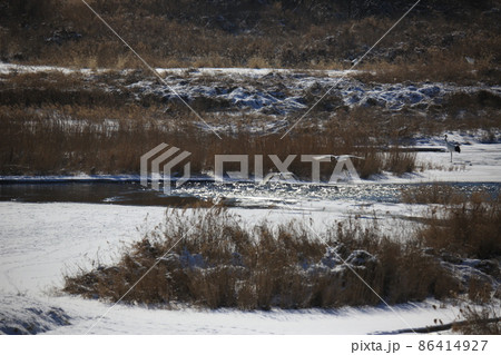 積雪 雪景色 景色 86414927