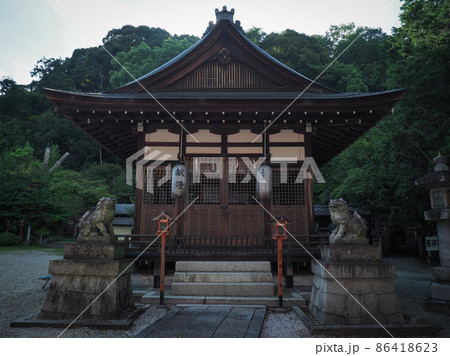 滋賀県 長等神社 滋賀県 長等神社 86418623