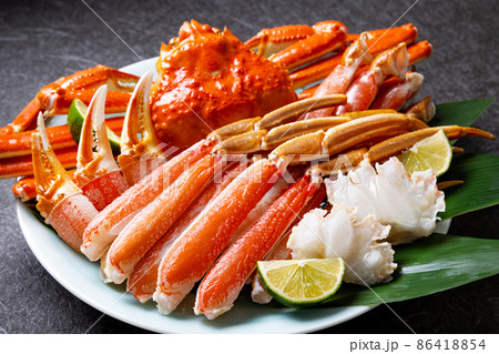 蟹 刺身 蟹 刺身 86418854