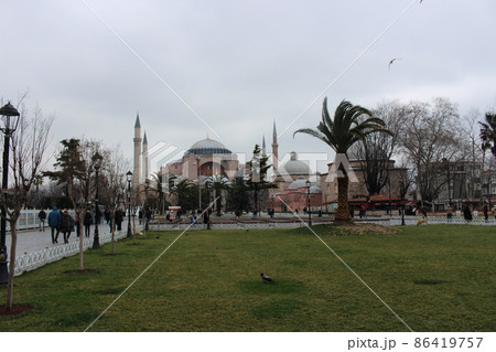 トルコ・イスタンブル　アヤソフィア 86419757
