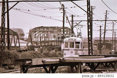 昭和43年 東京の下町を行く都電 38系統 東京都 江東区 昭和43年 東京の下町を行く都電 38系統 東京都 江東区 86419832