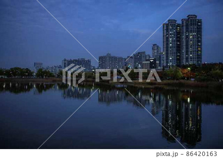 相同湖公園 湖公園  湖水公園 86420163