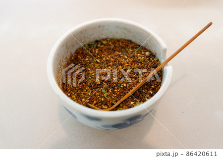 七味唐辛子 和食の定番薬味スプーン盛り 86420611