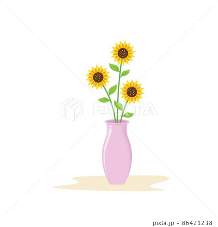 sunflower vase