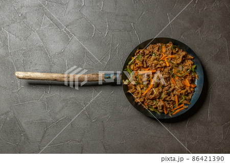 代表的な韓国の料理 typical Korean foods 代表的な韓国の料理 typical Korean foods 86421390