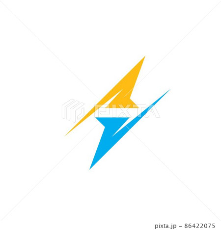 s letter flash thunder bolt illustration vector s letter flash thunder bolt illustration vector 86422075