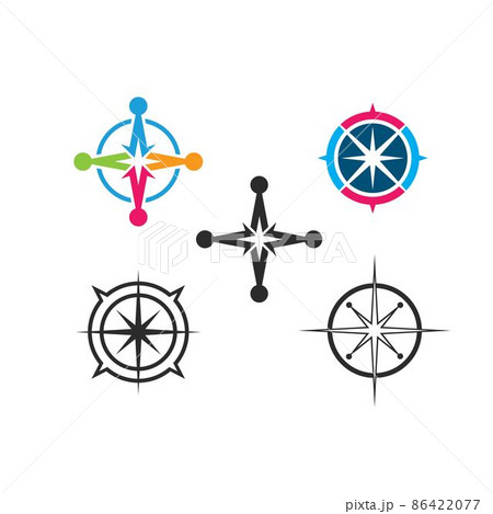 compass icon vector template illustration compass icon vector template illustration 86422077