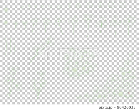 クローバーの花と葉のセット(カラー線画) クローバーの花と葉のセット(カラー線画) 86426033